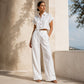 ⏳LAST DAY SALE ONLY ￡11.99!!🔥👖Women's Relaxed Fit Linen Blend Pants – Classic Straight Leg Trousers