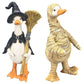 ⏳LAST DAY SALE ONLY ￡11.99!🔥Spooky Duck Set🎃🦇 Hand-Painted, 5 Characters, Weather-Resistant