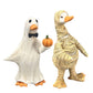 ⏳LAST DAY SALE ONLY ￡11.99!🔥Spooky Duck Set🎃🦇 Hand-Painted, 5 Characters, Weather-Resistant