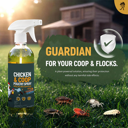 ⏳LAST DAY SALE ONLY ￡7.99!!🎉Natural Poultry Coop Cleaning Spray