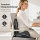 ⏳LAST DAY SALE ONLY ￡19.99!!💕🪑 Ergonomic Memory Foam Seat Cushion with Back Support – Stay Comfortable All Day, Perfect for Office, Car & Home ✨
