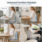 ⏳LAST DAY SALE ONLY ￡19.99!!💕🪑 Ergonomic Memory Foam Seat Cushion with Back Support – Stay Comfortable All Day, Perfect for Office, Car & Home ✨