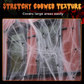 ⏰Limited Offer 50% OFF!🔥Halloween Scary Party Decoration Spiders & Stretchy Cobweb