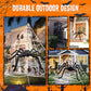 ⏳LAST DAY SALE 50% OFF!🔥🎃Hairy Spider with Large Web Halloween Outdoor Decoration🕷️🕸️