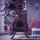 ⏳LAST DAY SALE 50% OFF!🔥🎃Hairy Spider with Large Web Halloween Outdoor Decoration🕷️🕸️