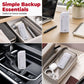🔥LAST DAY SALE ONLY ￡6.99!!🔥Portable Emergency Phone Charger AA Battery Powered Power Bank with LED Flashlight