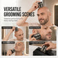 ⏳LAST DAY SALE ONLY ￡12.99!!🔥2-in-1 Smart Electric Bald Head Shaver and Beard Trimmer with Digital Display
