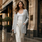 Women's Ribbed Knit Cardigan