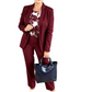 ⏳New arrival 50% OFF🔥✨ Elevated Comfort | Women's Tailored Blazer, Floral Top & Pants 3-Piece Set
