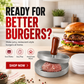 ⏳LAST DAY SALE ONLY ￡6.99!!🔥Stainless Steel Burger Press – Non-Stick Patty Maker for Perfectly Round, No-Crumble Burgers 🍔 | Heavy-Duty, Easy-Clean & Trusted by UK Home Cooks & Cafés 🇬🇧