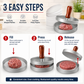 ⏳LAST DAY SALE ONLY ￡6.99!!🔥Stainless Steel Burger Press – Non-Stick Patty Maker for Perfectly Round, No-Crumble Burgers 🍔 | Heavy-Duty, Easy-Clean & Trusted by UK Home Cooks & Cafés 🇬🇧
