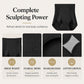 Women's Jacquard High-Waist Tummy Control Panties