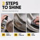 ⏳LAST DAY SALE ONLY￡6.99!🔥✨Iron Cleaner✨ Dissolve limescale & stains, restore smooth soleplate for effortless ironing.🔥 Iron Rust Removal & Polishing Spray