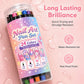 ⏳LAST DAY SALE ONLY ￡7.99!!💕🎁24 Colors Dual Ended Nail Art Pens Set