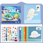 Kids Geometric Sticker Activity Book