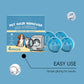 🐾 ⏳LAST DAY SALE ONLY ￡6.99!!🔥 No-Snag Reusable Laundry Balls – Catch Pet Hair Instantly, Fabric-Friendly & Built to Last ♻️