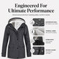 🔥This Week's Special Price: £23.99!!🧥💦Women's Plush-Lined Windproof Hooded Jacket-Unleash Style and Durability in Any Storm!