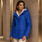 🔥This Week's Special Price: £23.99!!🧥💦Women's Plush-Lined Windproof Hooded Jacket-Unleash Style and Durability in Any Storm!