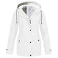 🔥This Week's Special Price: £23.99!!🧥💦Women's Plush-Lined Windproof Hooded Jacket-Unleash Style and Durability in Any Storm!