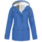 🔥This Week's Special Price: £23.99!!🧥💦Women's Plush-Lined Windproof Hooded Jacket-Unleash Style and Durability in Any Storm!