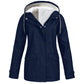 🔥This Week's Special Price: £23.99!!🧥💦Women's Plush-Lined Windproof Hooded Jacket-Unleash Style and Durability in Any Storm!