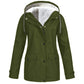 🔥This Week's Special Price: £23.99!!🧥💦Women's Plush-Lined Windproof Hooded Jacket-Unleash Style and Durability in Any Storm!