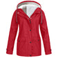 🔥This Week's Special Price: £23.99!!🧥💦Women's Plush-Lined Windproof Hooded Jacket-Unleash Style and Durability in Any Storm!