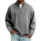 ⏳LAST DAY SALE ONLY ￡25.99!!✨🍂 Men's Quarter-Zip Denim Pullover – Casual Style with Comfortable Everyday Fit