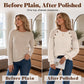 🏆 Last Day Special Price £13.99 ! 🔥Women's Casual Ribbed Knit Long Sleeve Top