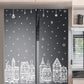 ⏳LAST DAY SALE ONLY￡6.99!🎁🎄 Christmas Village Window Sticker Set