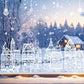 ⏳LAST DAY SALE ONLY￡6.99!🎁🎄 Christmas Village Window Sticker Set