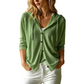 Women's Relaxed Hooded Button-Down Cardigan