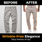 ⏳LAST DAY SALE ONLY ￡15.99!!✨Men’s Modern Slim-Stretch Trousers – Sleek Fit & All-Day Comfort