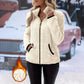⏳LAST DAY SALE ONLY￡15.99!!⭐🧥 Soft Plush Zip-Up Cardigan – Cozy Full-Zip Layer for Effortless Cool-Weather Style