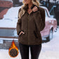 Trending Now⭐🧥 Soft Plush Zip-Up Cardigan – Cozy Full-Zip Layer for Effortless Cool-Weather Style