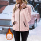 ⏳LAST DAY SALE ONLY￡15.99!!⭐🧥 Soft Plush Zip-Up Cardigan – Cozy Full-Zip Layer for Effortless Cool-Weather Style