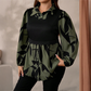 ⏳LAST DAY SALE ONLY ￡17.99!🔥Effortless Layered Style👚✨Women's Floral Print Fake 2-Piece Pullover Shirt