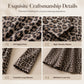 ⏳LAST DAY SALE ONLY ￡23.99!!🔥Timeless Statement Style 👗✨Women's Leopard Print Long-Sleeve Maxi Dress✨