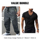 ⏳LAST DAY SALE ONLY￡15.99!!💥 Built for Storage & Movement | Men's Multi-Pocket Outdoor Cargo Pants