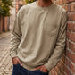 ⏳LAST DAY SALE ONLY ￡15.99!!🔥The Relaxed Long-Sleeve Crew for Men 🌿Lightweight • Breathable • Designed for everyday ease🏆