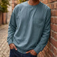 ⏳LAST DAY SALE ONLY ￡15.99!!🔥The Relaxed Long-Sleeve Crew for Men 🌿Lightweight • Breathable • Designed for everyday ease🏆