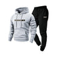 ⏳LAST DAY SALE ONLY ￡37.99!!🚀FREE SHIPPING✨Men's Hooded Sweatshirt & Sweatpants 2-Piece Set – Cosy, Comfortable & Effortlessly Casual