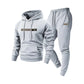 ⏳LAST DAY SALE ONLY ￡37.99!!🚀FREE SHIPPING✨Men's Hooded Sweatshirt & Sweatpants 2-Piece Set – Cosy, Comfortable & Effortlessly Casual