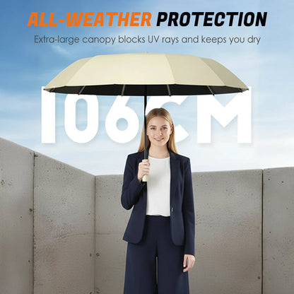 ⏳LAST DAY SALE ONLY ￡9.99!!🌧️TANNESS Storm-Safe Brolly – The 10-Rib Umbrella That Won’t Let You Down in British Weather 💨🇬🇧 Compact, automatic & built for gales🏆