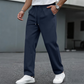 ⏳LAST DAY SALE ONLY ￡15.99!!🔥👖 Pull On & Go | Men's Waffle-Knit Drawstring Straight-Leg Pants