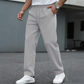 ⏳LAST DAY SALE ONLY ￡15.99!!🔥👖 Pull On & Go | Men's Waffle-Knit Drawstring Straight-Leg Pants