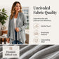 ⏳LAST DAY SALE ONLY ￡15.99!!🧶Women's Casual Draped Open Front Cardigan – Cosy, Flattering & Effortlessly Chic
