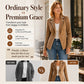 ⏳LAST DAY SALE ONLY￡21.99!!🍂✨ Women's Chic Lapel Slim Fit Jacket – Chic, Flattering & Effortlessly Elegant
