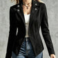⏳LAST DAY SALE ONLY￡21.99!!🍂✨ Women's Chic Lapel Slim Fit Jacket – Chic, Flattering & Effortlessly Elegant