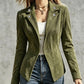 ⏳LAST DAY SALE ONLY￡21.99!!🍂✨ Women's Chic Lapel Slim Fit Jacket – Chic, Flattering & Effortlessly Elegant